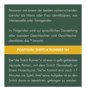 05 - Position: Snitch Runner*in